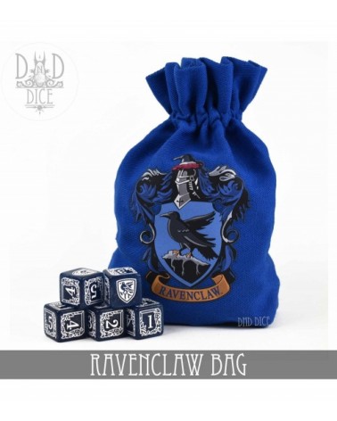 Harry Potter Ravenclaw Dice Bag & 5D6