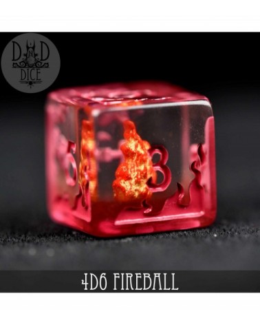 Fireball 4D6 Set