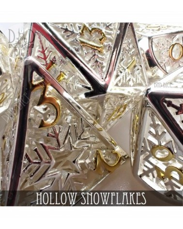 Snowflakes Hollow Metal (Gift Box)