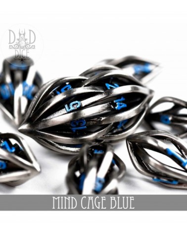 Mind Cage Blue Hollow Metal (Gift Box)