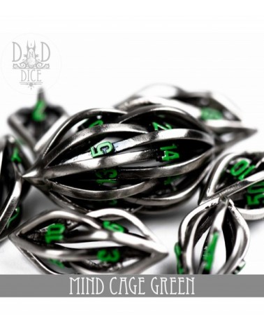 Mind Cage Green Hollow Metal (Gift Box)