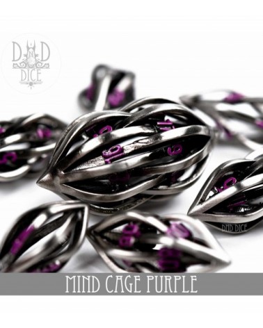 Mind Cage Purple Hollow Metal (Gift Box)
