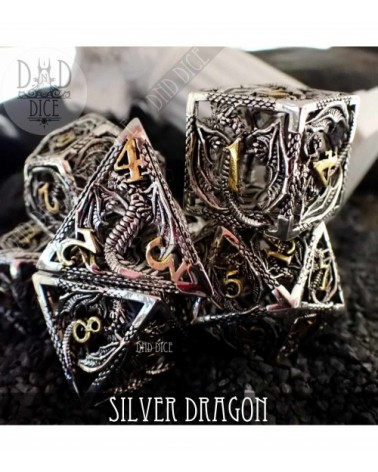 Silver Dragon Hollow Metal (Gift Box)