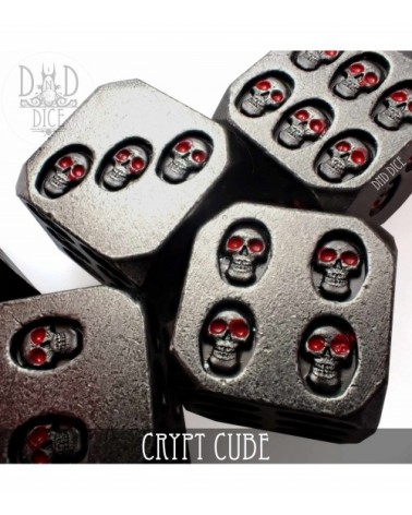 Crypt Cubes 6D6 (Metal)