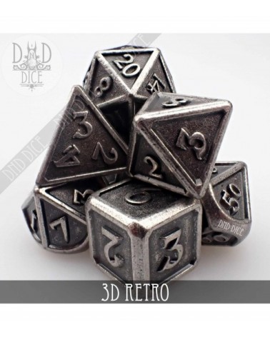 3D Retro (Metal)
