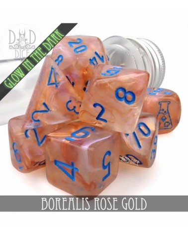 Borealis Rose Gold Lab 5 (Glow)