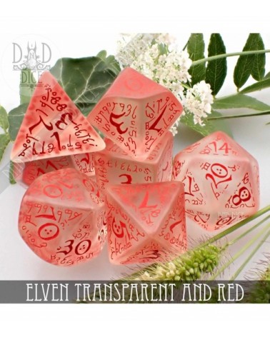 Elven Transparent & Red