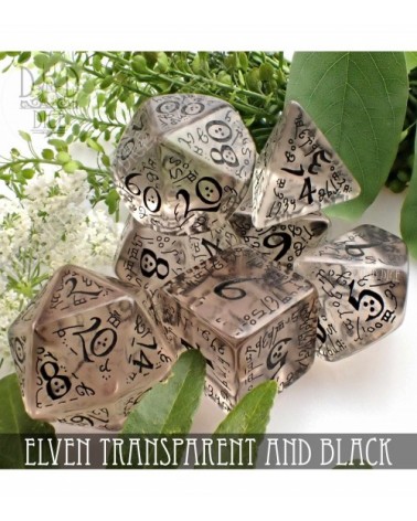 Elven Transparent & Black