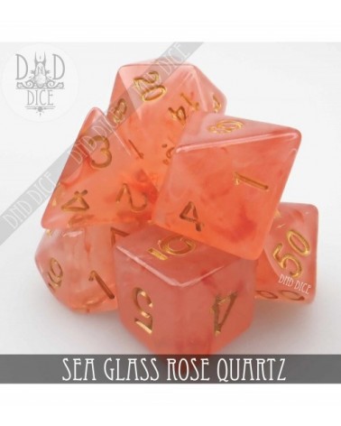 Sea Glass Rose Quartz