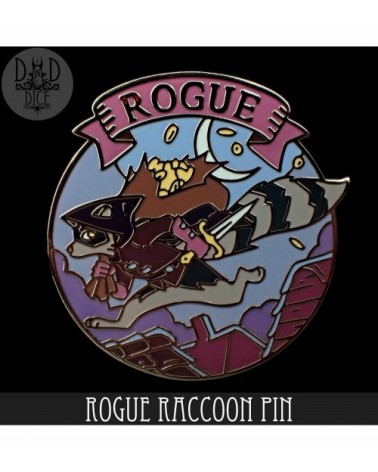 Rogue Raccoon Pin