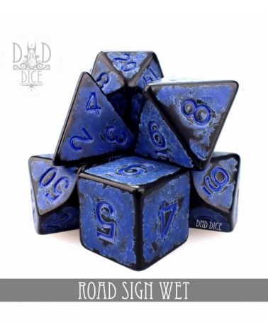 Road Sign Wet