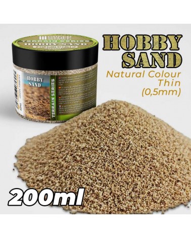 Thin Hobby Sand - Natural 200ml