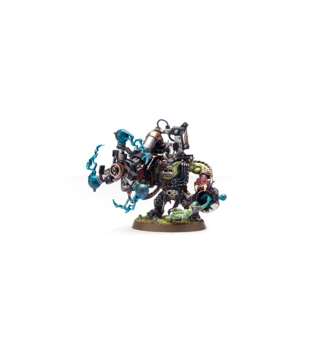 Big Mek with Shokk Attack Gun