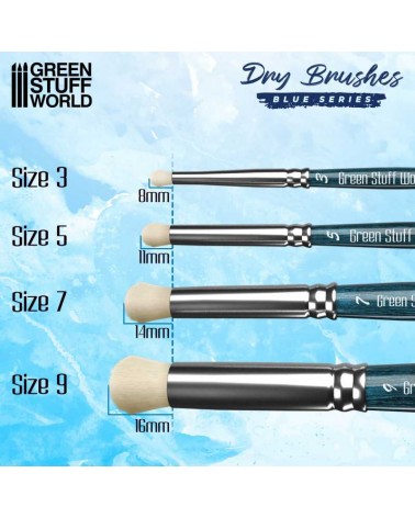 BLUE SERIES Dry Brush - Size 3