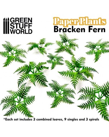 Paper Plants - Bracken fern