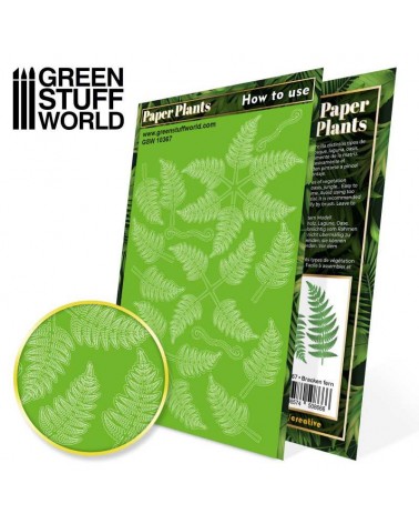 Paper Plants - Bracken fern