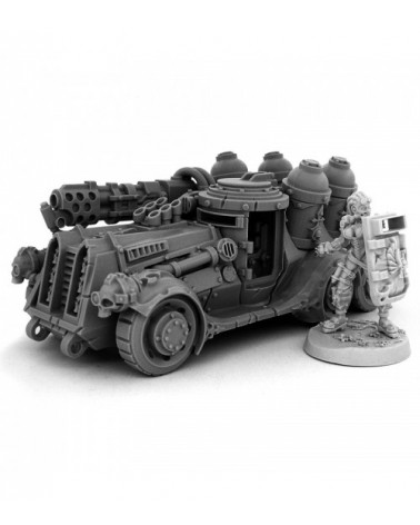 Imperial Female Arbitrator With Flamer Car