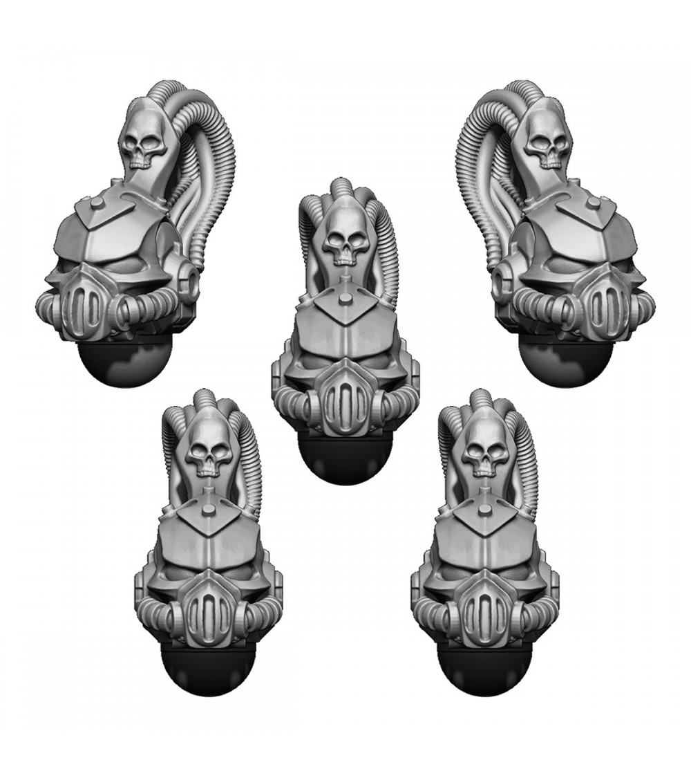 Chaos Noise Maker Helmet Heads Set (5U)