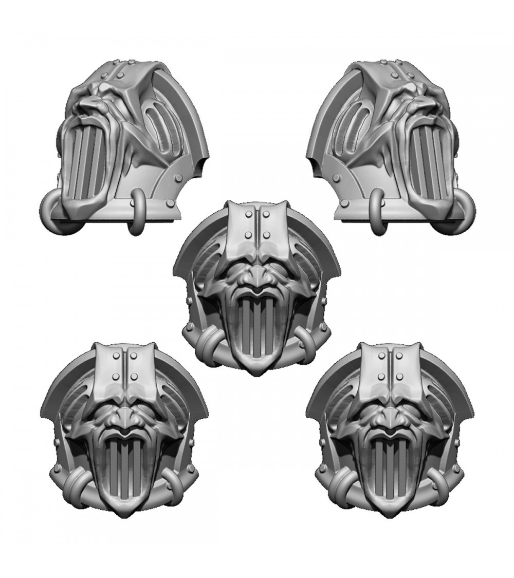 Chaos Noise Maker Shoulder Pads Set V1 (5U)