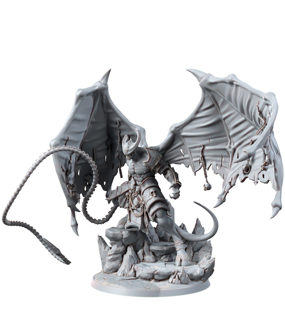 Demonic Void Realms Ambassador Demon Evolved With Wings