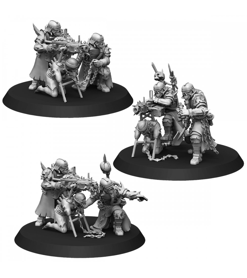 Renegade Division Heavy Support Squad With Boltgun (3U)