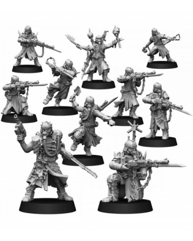 Renegade Division Heretic Squad With Autogun (10U)