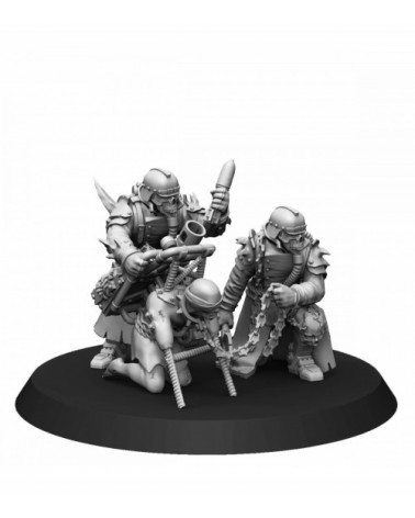 Renegade Division Heavy Support Team With Mortar