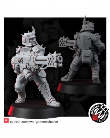Chaos Renegades Of Pain Command Squad (5U)