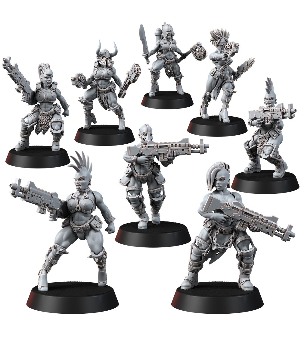 Chaos Post Apocalypse Raiders (8U)