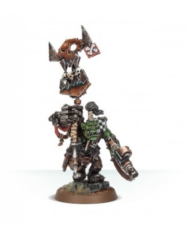 Ork Nob With Waaagh! Banner