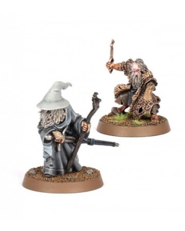 Thráin the Broken and Gandalf the Grey