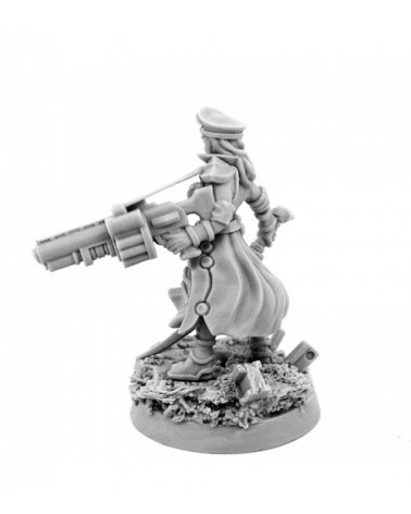 Imperial Female Commissar With Grenade Launcher
