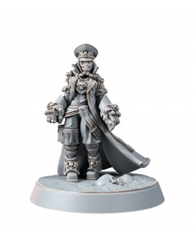 Imperial Female Commissar With Fists Of Power