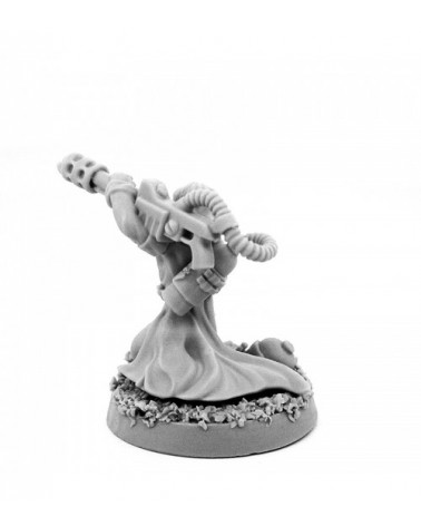 Imperial Soldier Pin-Up Female With Flamer