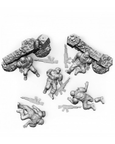 Alpha Troops Slain Soldiers (5U)