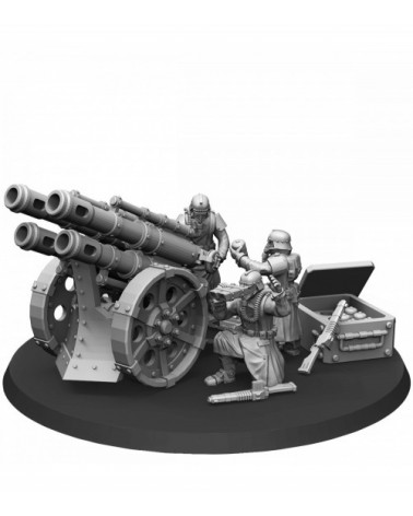 Death Division Quattro Cannon With Crew