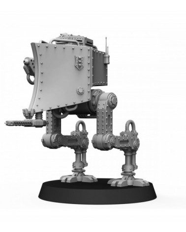 Death Division Heavy Mech With Heavy Flamer