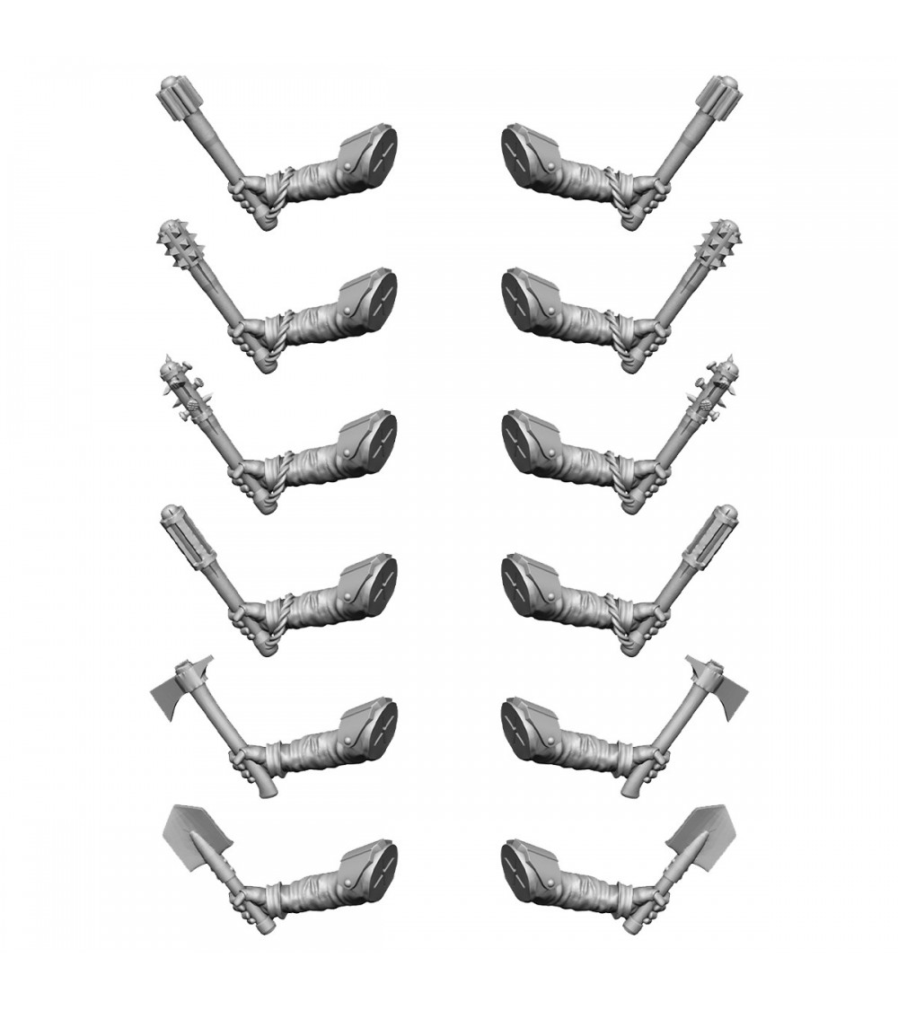 Death Division Infantry Melee Weapon Set (12U)
