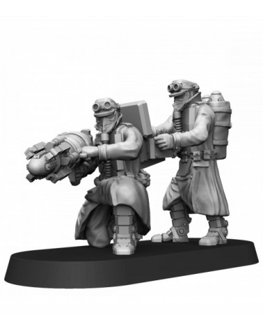Death Division Engineers Drill Missile Launcher Unit