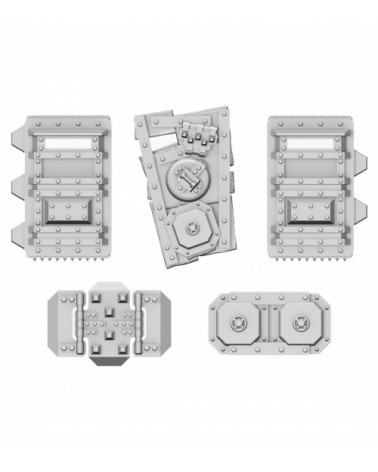 Death Division Armored Abhuman Shields (5U)