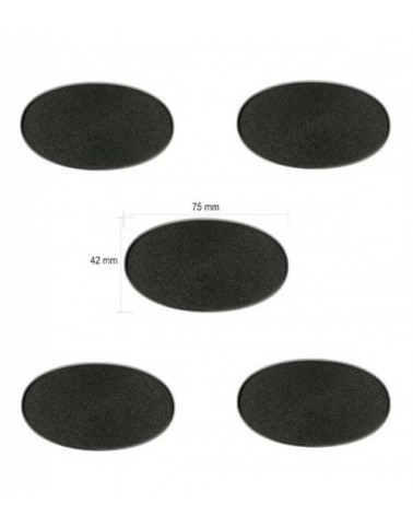 Citadel 75x42mm Oval Bases