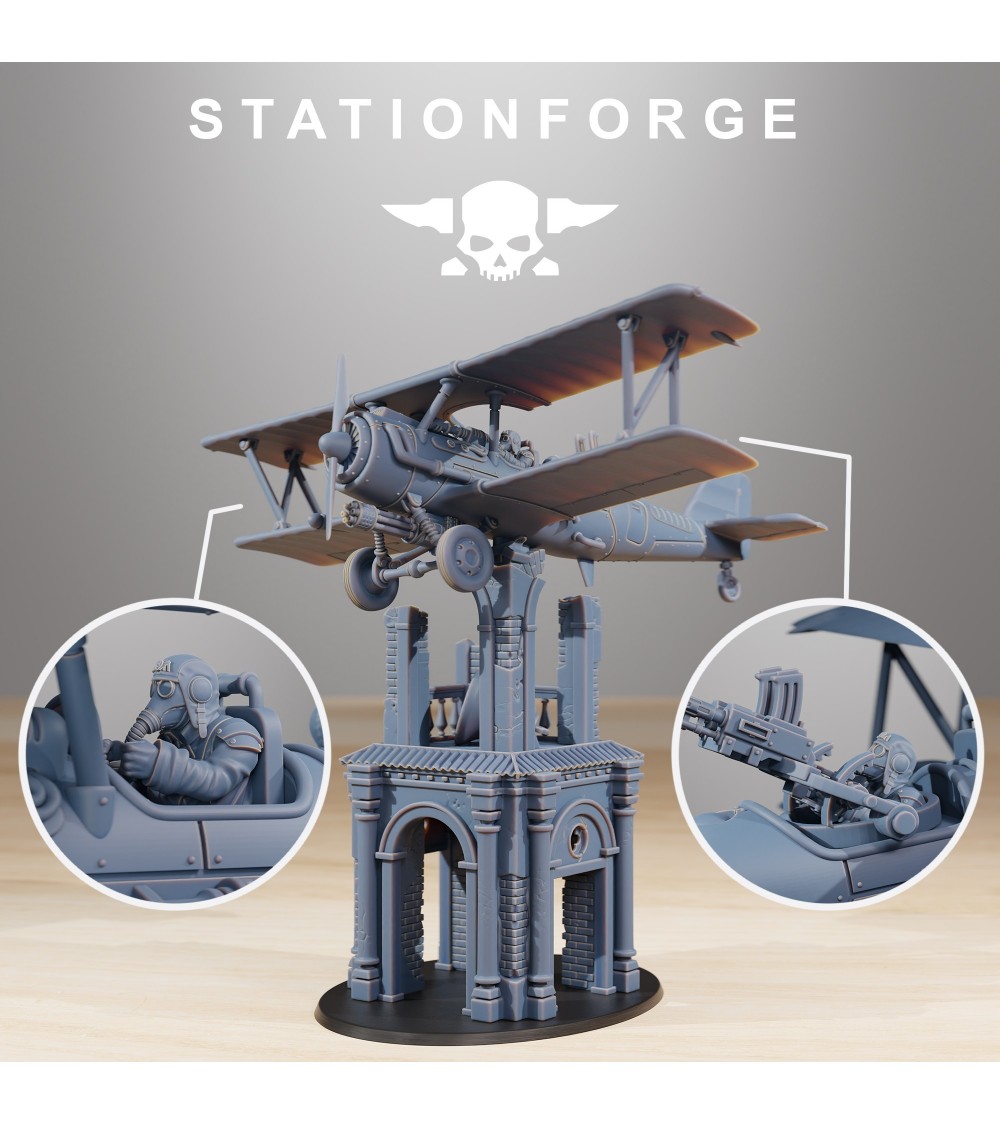 Grim Guard Sf-14A Biplane