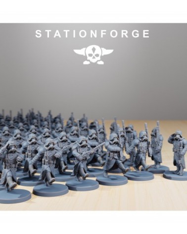 Grim Guard Marching Poses (7U)