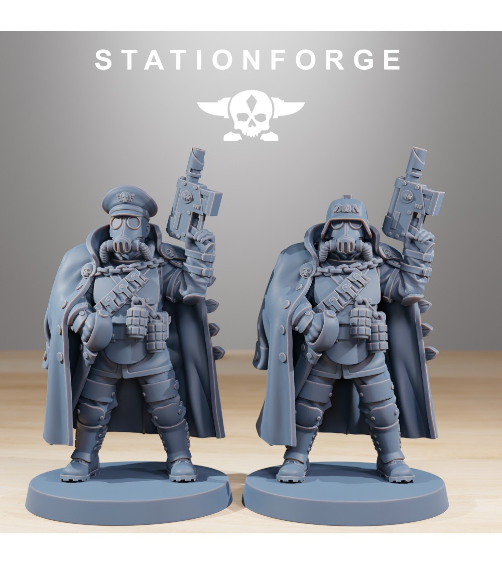 Grim Guard Ironclads Officers (2U)