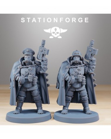 Grim Guard Ironclads Officers (2U)