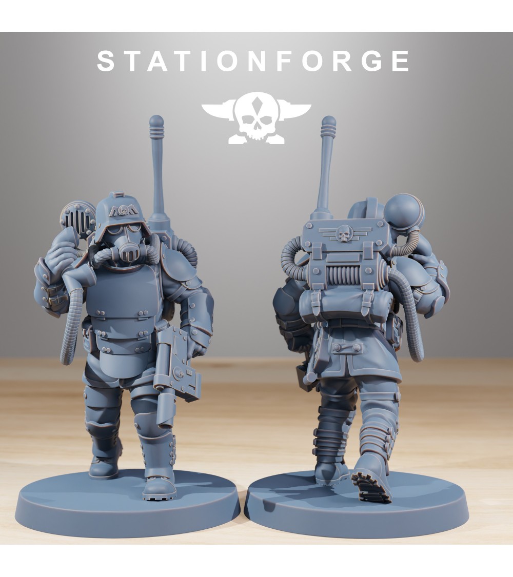 Grim Guard Ironclads Radio Operator