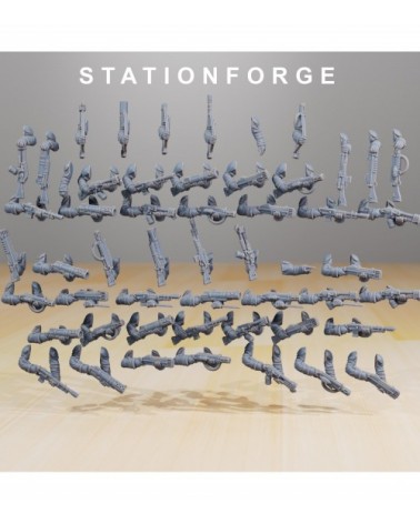 Grim Guard Infantry Lasgun Set (10U)
