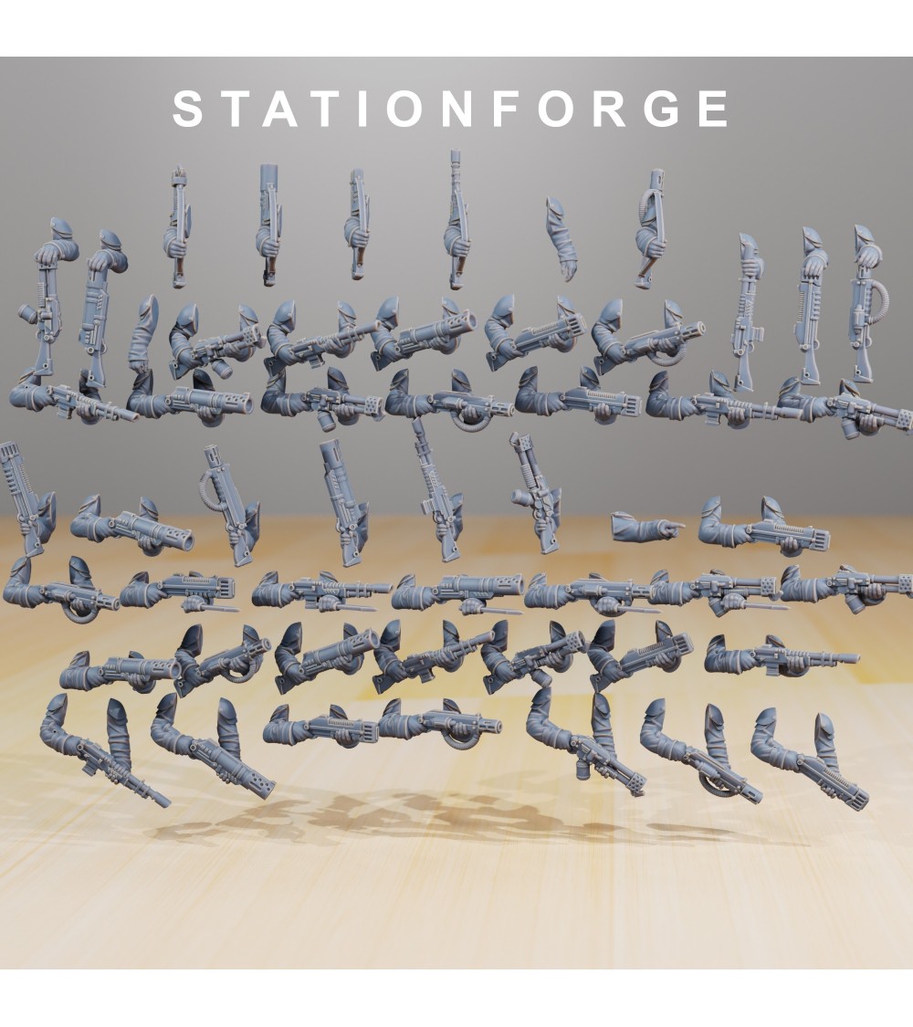 Grim Guard Infantry Flamer Set (10U)