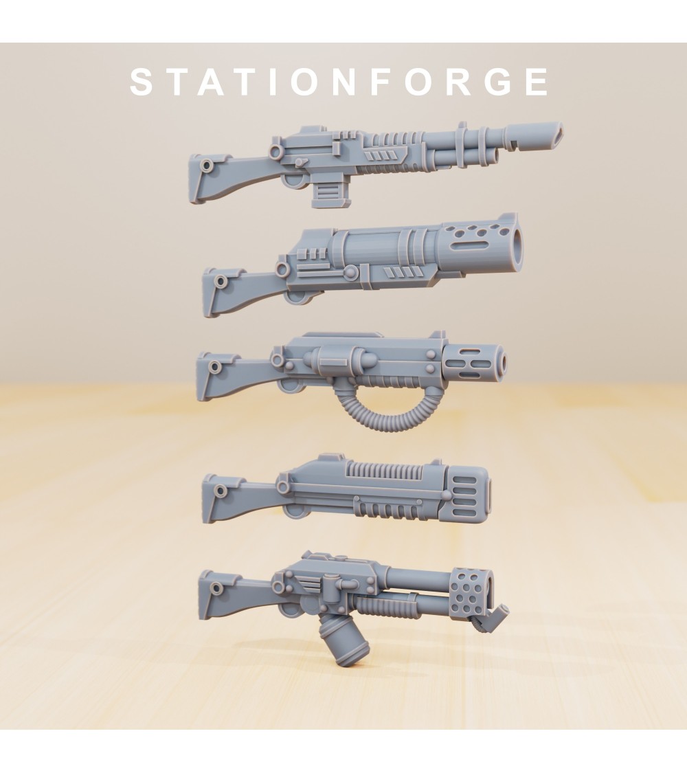 Grim Guard Infantry Weapon Set (5U)