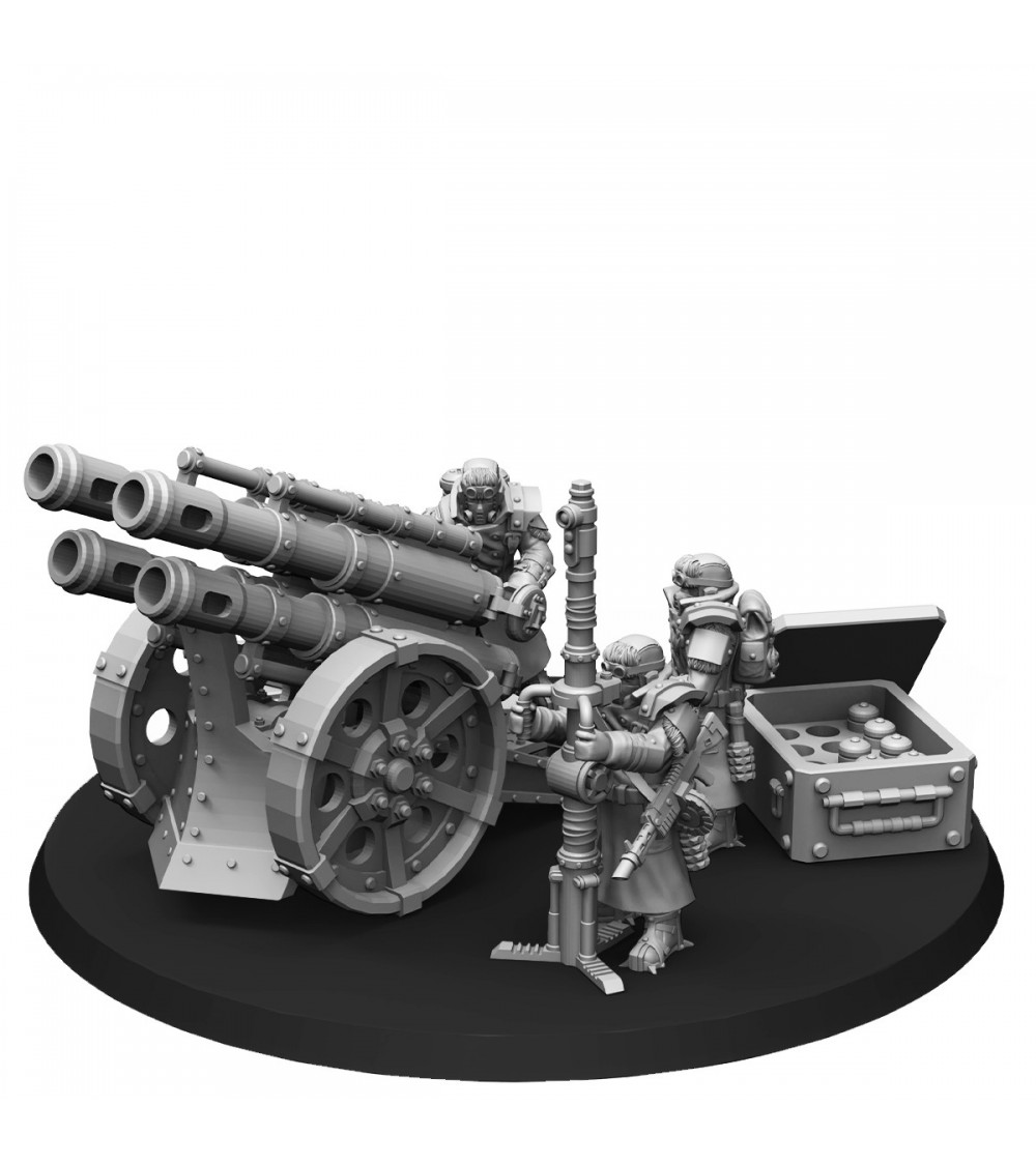 Ice Warriors Quattro Cannon With Crew